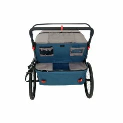 Remorque Vélo Enfant Poussette 2 Places 3-In-1 Ax.Bike -VTC électriques Soldes remorque enfant poussette 2 places 3 in 1 a029ea17 ccf9 4562 82ea c325899e971e