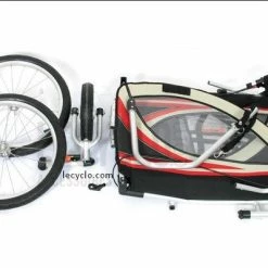 Remorque Pour Vélo Maxxus - 2 Places -VTC électriques Soldes remorque pour velo maxxus 2 places full 5