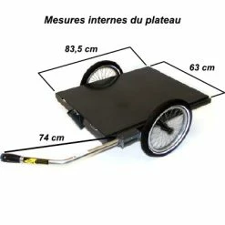 Remorque Pour Vélo Roland Trolley M -VTC électriques Soldes remorque pour velo roland trolley m full 5