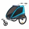 Remorque Poussette 2 Enfants Pour Vélo Thule Chariot Coaster XT -VTC électriques Soldes remorque poussette 2 enfants pour velo thule chariot coaster xt full