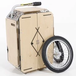 Remorque Vélo Convertible Coffre Arca 2306 Carette -VTC électriques Soldes remorque velo carette arca 12