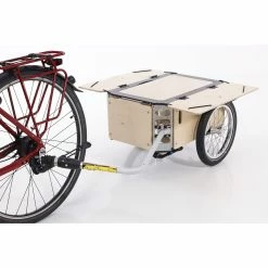Remorque Vélo Convertible Coffre Arca 2306 Carette -VTC électriques Soldes remorque velo carette arca 9