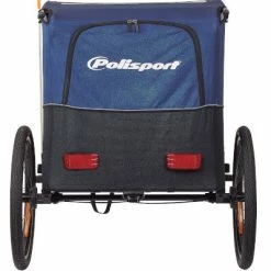 Remorque Vélo Enfant 2 Places Pliable Avec Suspension Polisport -VTC électriques Soldes remorque velo enfant 2 places pliable avec suspension polisport full 3