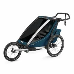 Remorque Vélo Enfant Thule Chariot Cross 1 -VTC électriques Soldes remorque velo enfant thule chariot cross 1 full 4