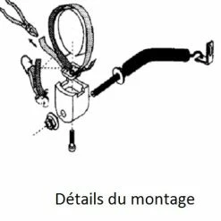 Ressort De Direction De Vélo DeLuxe Fourche Rigide - Hebie -VTC électriques Soldes ressort de direction de velo deluxe fourche rigide hebie full 3