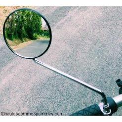 Messingschlager Rétroviseur Pour Vélo Avec Bras Long Et Grand Miroir 105 Mm -VTC électriques Soldes retroviseur pour velo avec bras long et grand miroir 105 mm full 5