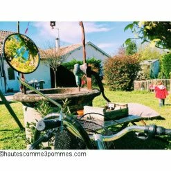 Messingschlager Rétroviseur Pour Vélo Avec Bras Long Et Grand Miroir 105 Mm -VTC électriques Soldes retroviseur pour velo avec bras long et grand miroir 105 mm full 6