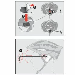 Rétroviseur Sur Casque Vélo Z Eye Zefal -VTC électriques Soldes retroviseur sur casque velo z eye zefal full 6