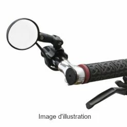 M-Wave Rétroviseur Vélo Articulé Miroir Convexe 4,7 Cm -VTC électriques Soldes retroviseur velo articule miroir convexe 4 7 cm full 4