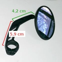 Busch-mueller Rétroviseur Vélo électrique Cycle Star 80 Busch & Muller -VTC électriques Soldes retroviseur velo electrique cycle star 80 busch muller full 5