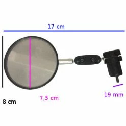 Brandless Rétroviseur Vélo Réglable Gauche Ou Droit Sur Bout De Guidon -VTC électriques Soldes retroviseur velo reglable gauche ou droit sur bout de guidon full 4