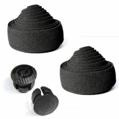 Bike Ribbon Ruban Collé Sur Cintre Vélo Spugna - BikeRibbon -VTC électriques Soldes ruban colle sur cintre velo spugna noir bikeribbon full 3