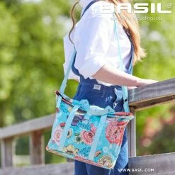 Sac à Main Vélo Bleu Guidon Ou Porte-bagage Bloom Field Basil -VTC électriques Soldes sac a main velo bleu guidon ou porte bagage bloom field basil full 6