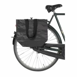 Sac Cabas Sur Porte Bagages Arrière Bikezac 2.0 Cobags -VTC électriques Soldes sac cabas cobags noir