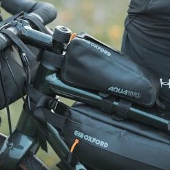 Sacoche Tube Horizontal Pour Le Bikepacking 1.5 L Aqua Evo Adventure Oxford -VTC électriques Soldes sacoche cadre oxford aqua 1.5L 5