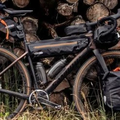 Sacoche De Cadre 4L Noire Bikepacking TopTube Ortlieb -VTC électriques Soldes sacoche de cadre 4l noire bikepacking toptube ortlieb full 3