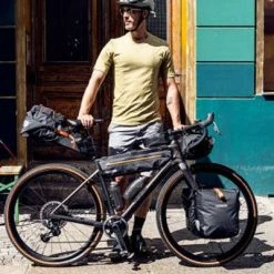 Sacoche De Cadre 4L Noire Bikepacking TopTube Ortlieb -VTC électriques Soldes sacoche de cadre 4l noire bikepacking toptube ortlieb full 5