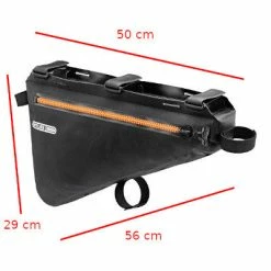 Sacoche De Cadre Noire Bikepacking 6L Ortlieb -VTC électriques Soldes sacoche de cadre noire bikepacking 6l ortlieb full 3