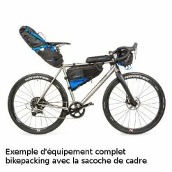 Sacoche De Cadre Vélo 0.75L Bikepacking M-wave -VTC électriques Soldes sacoche de cadre velo 0 75l bikepacking m wave full 4
