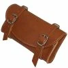 Brandless Sacoche De Selle Imitation Cuir Vintage Marron
