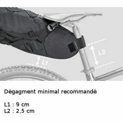 Sacoche De Selle Vélo Bikepacking Backloader 15L Topeak -VTC électriques Soldes sacoche de selle velo bikepacking backloader 15l topeak full 5