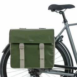 Sacoche De Vélo Double Vert Sable Urban Load Basil 53 L -VTC électriques Soldes sacoche de velo double vert sable urban load basil 53 l full 6