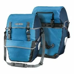 Sacoche Double De Vélo Ortlieb Bike Packer Plus -VTC électriques Soldes sacoche double de velo ortlieb bike packer plus bleu crepuscule full