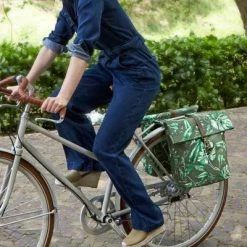 Sacoche Double étanche Pour Vélo 32 L Ever Green Basil -VTC électriques Soldes sacoche double etanche pour velo 32 l ever green basil full 6