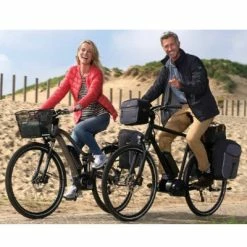 Sacoche Double Vélo 34L étanche Miles Basil -VTC électriques Soldes sacoche double velo 34l etanche miles basil full 4