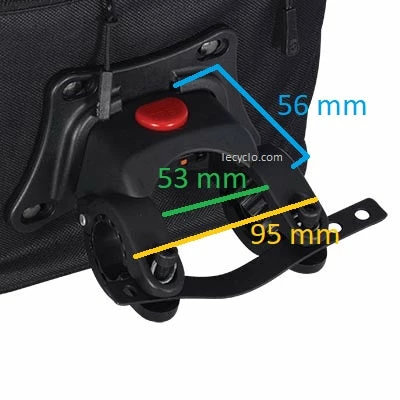 Sacoche étanche Sur Guidon Vélo T8 8 Litres Oxford 6 Sacoche étanche Sur Guidon Vélo T8 8 Litres Oxford – Image 4