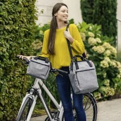 Sacoche Porte-bagages Reisenthel X Klickfix Roomy GT Dots -VTC électriques Soldes sacoche porte bagages reisenthel x klickfix roomy gt dots full 5