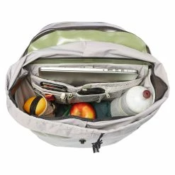 Sacoche Vélo Simple Sur Porte-bagages Vaude Aqua Commute Single 26 L -VTC électriques Soldes sacoche simple porte bagages vaude aqua commute vert 2