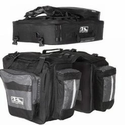 M-Wave Sacoche Triple De Cyclotourisme -VTC électriques Soldes sacoche triple de cyclotourisme full 6