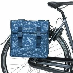 Sacoche Vélo Double 35 L Wanderlust Bleu Indigo Basil -VTC électriques Soldes sacoche velo double 35 l wanderlust bleu indigo basil full 5