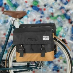 Sacoche Vélo Double 40 L En Matériau Recyclé Urban Proof -VTC électriques Soldes sacoche velo double 40 l en materiau recycle urban proof full 4