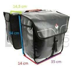 Sacoche Vélo Double étanche 2 X 16 Litres - Hapo-G -VTC électriques Soldes sacoche velo double etanche 2 x 16 litres hapo g full 6