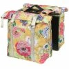 Sacoche Vélo Double Porte-bagage Amovible MIK Jaune Bloom Basil