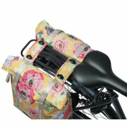 Sacoche Vélo Double Porte-bagage Amovible MIK Jaune Bloom Basil -VTC électriques Soldes sacoche velo double porte bagage amovible mik jaune bloom basil full 5