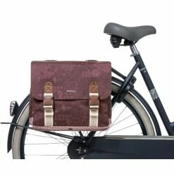 Sacoche Vélo Double Rouge Vintage 35L Boheme Basil -VTC électriques Soldes sacoche velo double rouge vintage 35l boheme basil full 5