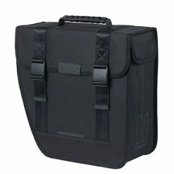Sacoche Vélo Noire Pour Porte-bagage Arrière Tour Basil Gauche -VTC électriques Soldes sacoche velo noire pour porte bagage arriere tour basil gauche full 2