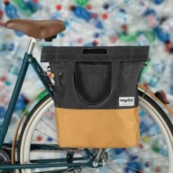 Sacoche Vélo Shopper 20 L En Matériau Recyclé Urban Proof -VTC électriques Soldes sacoche velo shopper 20 l en materiau recycle urban proof full 4