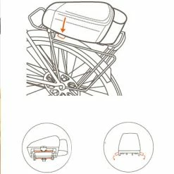 Sacoche Vélo Vaude ESilkroad Plus Uniklip Sur Porte-bagages -VTC électriques Soldes sacoche velo vaude esilkroad plus uniklip sur porte bagages full 6