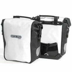 Sacoches Vélo Ortlieb Back Roller City La Paire -VTC électriques Soldes sacoches velo ortlieb back roller city blanc full