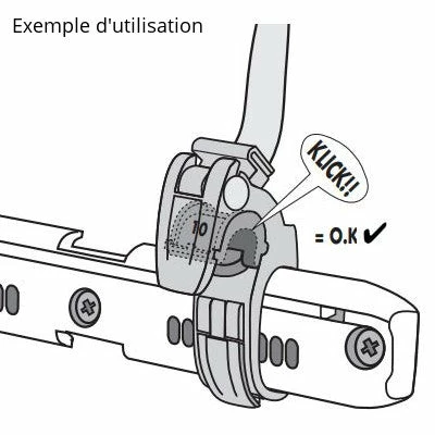 Set De 6 Réducteurs Quick Lock 2.1 Pour Sacoches Ortlieb 5 Set De 6 Réducteurs Quick Lock 2.1 Pour Sacoches Ortlieb – Image 3