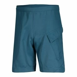 Scott Textile & Accessoires Short Avec Peau Junior Scott Trail 10 Bleu Lunar/Jaune Sulphur 2018