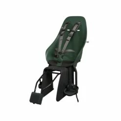 Siège Vélo Enfant Arrière Sur Tube De Selle Urban Iki Bio Momigara -VTC électriques Soldes siege arriere urban iki bio montage cadre vert