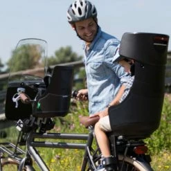 Siège Bébé Vélo 9 Mois à 3 Ans Exclusive Mini Bobike Noir -VTC électriques Soldes siege bebe velo 9 mois a 3 ans exclusive mini bobike noir full 3