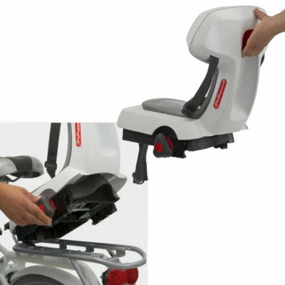 Siège Enfant Pour Vélo Guppy Junior Blanc - Polisport 4 Siège Enfant Pour Vélo Guppy Junior Blanc - Polisport – Image 2