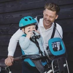 Siège Vélo Bébé 9 Mois à 3 Ans Bobike One Mini Bleu Bahama -VTC électriques Soldes siege velo bebe 9 mois a 3 ans bobike one mini bleu bahama full 4