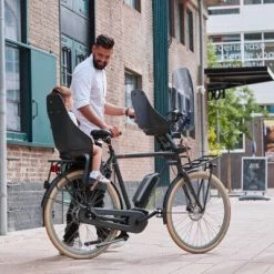 Siège Vélo Enfant Arrière Sur Porte-bagages Urban Iki Noir -VTC électriques Soldes siege velo enfant arriere sur porte bagages urban iki noir full 5